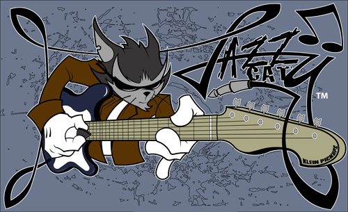 Klein Pickups Jazzy Cat Stratocaster Pickup Logo